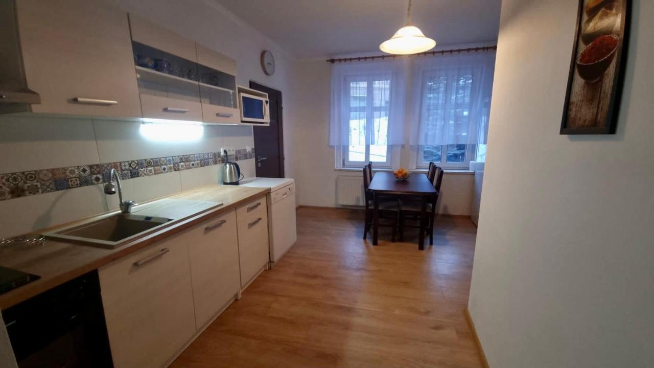 Apartman V Krusnych Horach-Free Parking Jachymov Bagian luar foto